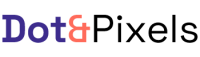 Logotipo de la agencia de marketing, diseño y desarrollo web de Dot&Pixel